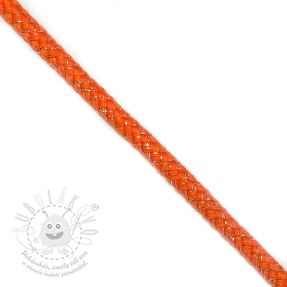 Šnůra Lurex 10 mm orange