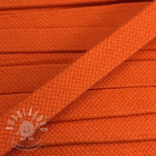 Bavlnená šnůra plochá 15 mm orange