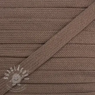 Bavlnená šnůra plochá 13 mm mauve