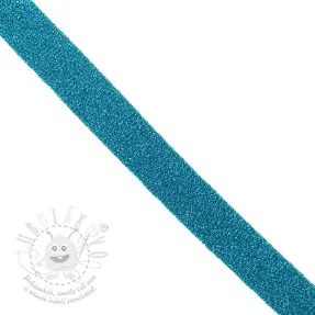 Šikmý proužek LUREX aqua
