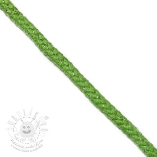 Šnůra Lurex 10 mm green