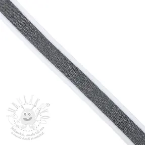 Lemovací prýmek lampas LUREX grey