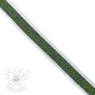 Lemovací prýmek lampas LUREX army