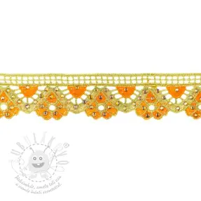 Stuha Diamond orange