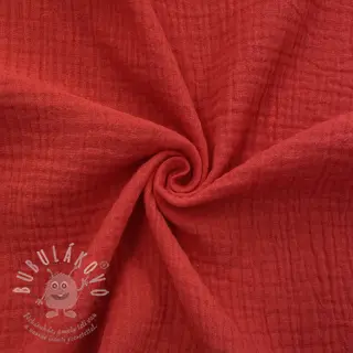 Dvojitá gázovina/mušelín tomato ORGANIC