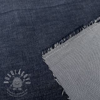 Manšestr tenký JEANS imitation indigo