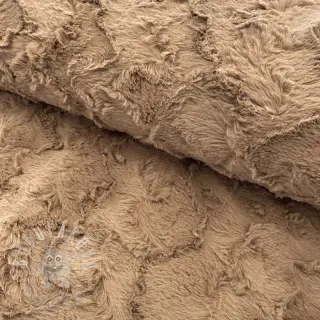 Umělá kožešina light brown