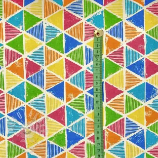 Dekorační látka premium Rainbow triangle
