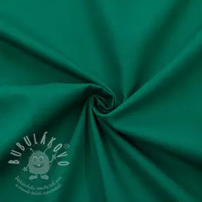 Bavlněný popelín dark emerald