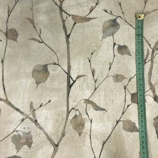 Dekorační látka Leaf branch serene digital print
