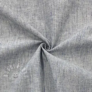 Len s bavlnou Lira mini stripe jeans
