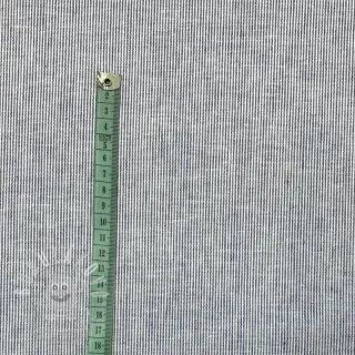 Len s bavlnou Lira mini stripe jeans