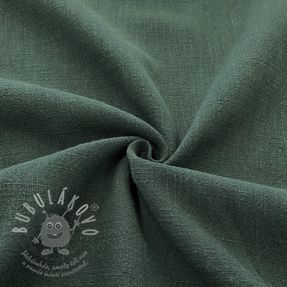 Len předepraný STONEWASHED dark green