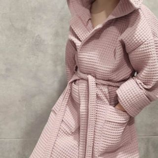 Bavlna s vaflovou vazbou old rose