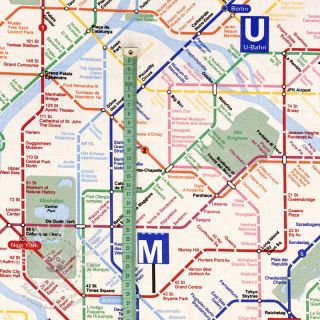 Dekorační látka premium Subway underground