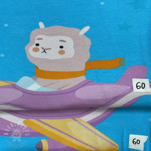Levně Balík látek úplet digi tisk 1252