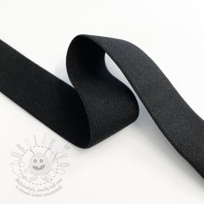 Guma hladká 2,5 cm black