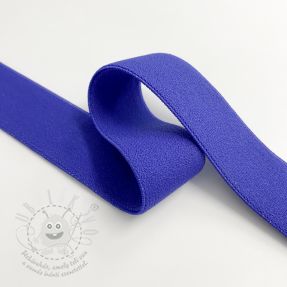 Guma hladká 2,5 cm cobalt