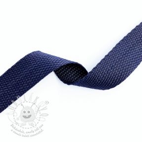 Popruh 2,5 cm dark blue