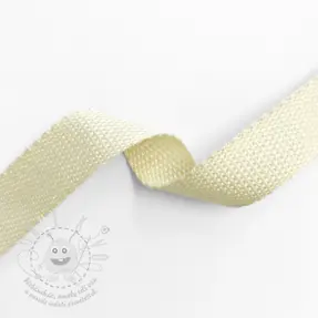 Popruh 2,5 cm ecru