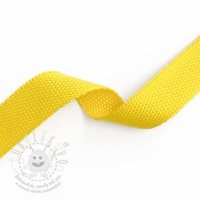 Popruh 2,5 cm yellow