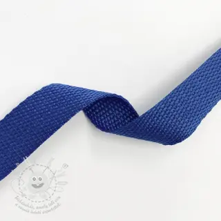 Popruh 2,5 cm cobalt