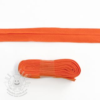 Lemovací proužek bavlna - 3 m orange