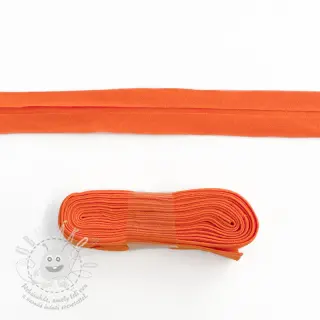 Lemovací proužek bavlna - 3 m orange