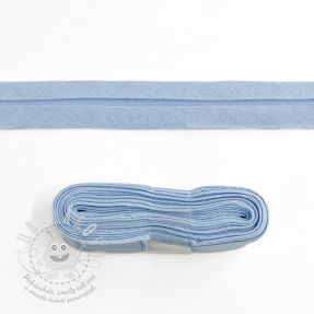 Lemovací proužek bavlna - 3 m old blue