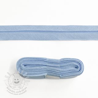 Lemovací proužek bavlna - 3 m old blue