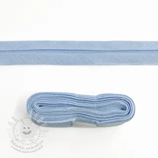 Lemovací proužek bavlna - 3 m old blue
