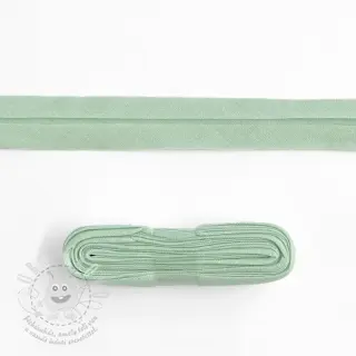 Lemovací proužek bavlna - 3 m old green