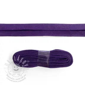 Lemovací proužek bavlna - 3 m purple