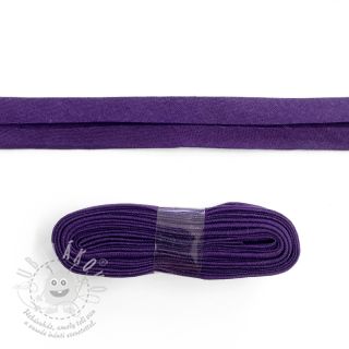 Lemovací proužek bavlna - 3 m purple