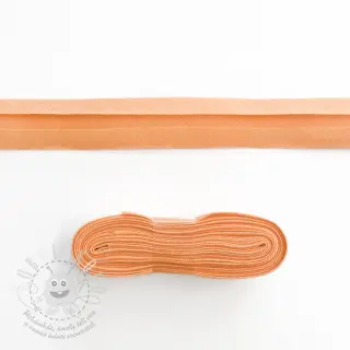 Lemovací proužek bavlna - 3 m peach