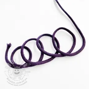 Bavlněná šňůra 3 mm purple