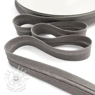 Lemovací proužek dvojitá gázovina warm grey
