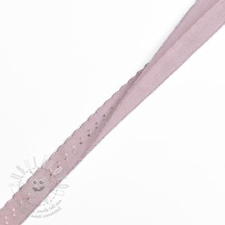 Lemovací guma 12 mm LUXURY washed pink