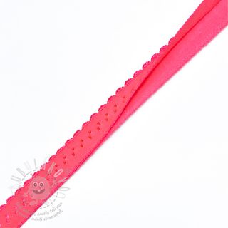 Lemovací guma 12 mm LUXURY neon pink