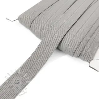Lemovací guma matná 20 mm RIB middle grey