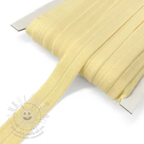 Lemovací guma matná 20 mm RIB yellow