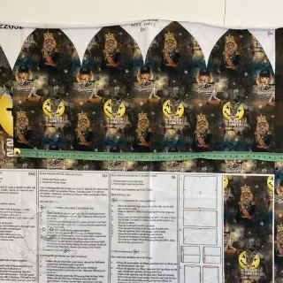 Teplákovina Rules limits SET PANEL digital print