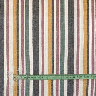 Dvojitá gázovina/mušelín yarn dyed Stripe purple