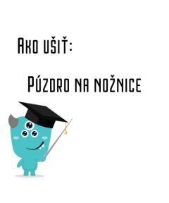 Ako ušiť - Púzdro na nožnice