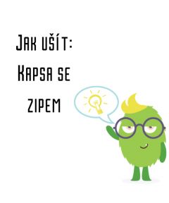 Jak ušít - Kapsa se zipem