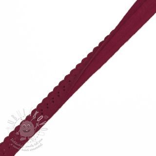 Lemovací guma 12 mm LUXURY bordeaux