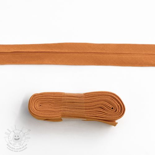 Levně Lemovací proužek bavlna - 3 m caramel