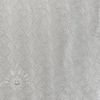 Umělá kůže SNAKE blanc argent