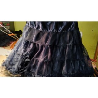 Tyl na TUTU navy 160 cm