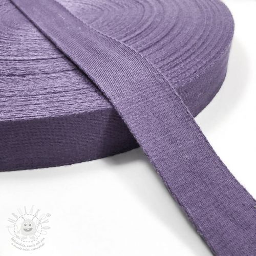 Levně Popruh bavlna 4 cm lavender
